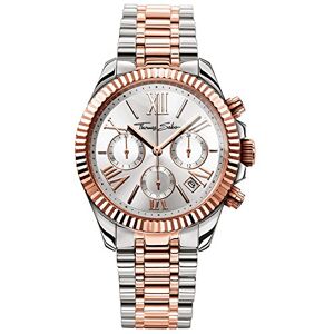 THOMAS SABO damarmbandsur divine kronograf roséguld silver kvarts rostfritt stål WA0221-272-201-38 mm, Roséguld/silver, Armband THOMAS SABO damarmbandsur divine kronograf roséguld silver kvarts rostfritt stål WA0221-272-201-38 mm, Roséguld/silver, Armband