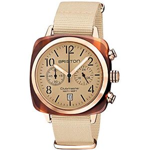 BRISTON Clubmaster Classic Acetate Terracotta Vanilla Rose Gold Chronograf, Terracotta Vanilla Rose Gold Dial, rem, Terracotta vanilj roséguld urtavla, rem BRISTON Clubmaster Classic Acetate Terracotta Vanilla Rose Gold Chronograf, Terracotta Vanilla Rose Gold Dial, rem, Terracotta vanilj roséguld urtavla, rem