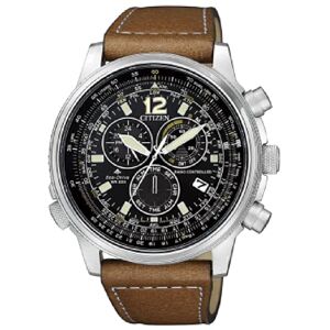 Citizen Pilotklocka E660 Eco-Drive Cb5860-27e Analog Herr Brun Large Citizen Pilotklocka E660 Eco-Drive Cb5860-27e Analog Herr Brun Large