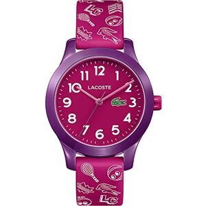 Lacoste Unisex barn analog kvarts armbandsur med silikonarmband 2030012, röd, Armband Lacoste Unisex barn analog kvarts armbandsur med silikonarmband 2030012, röd, Armband