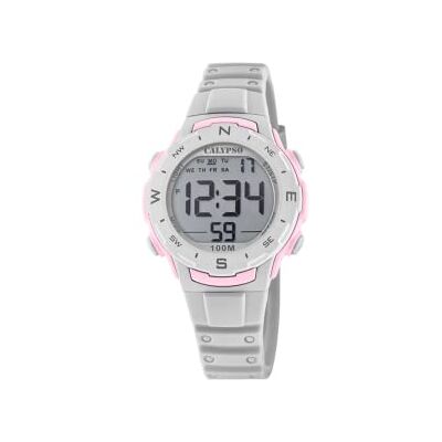 Calypso unisex digital kvartsklocka med plastrem K5801/1 Calypso unisex digital kvartsklocka med plastrem K5801/1