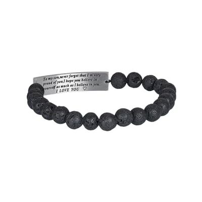 iXXXi Men Perlenarmband Son mattes Silber One-Size iXXXi Men Perlenarmband Son mattes Silber One-Size