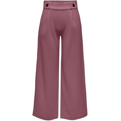 JDY JACQUELINE de YONG dambyxor brett skurna, Rose brun/detaljer: svarta knappar, 30/S/L JDY JACQUELINE de YONG dambyxor brett skurna, Rose brun/detaljer: svarta knappar, 30/S/L