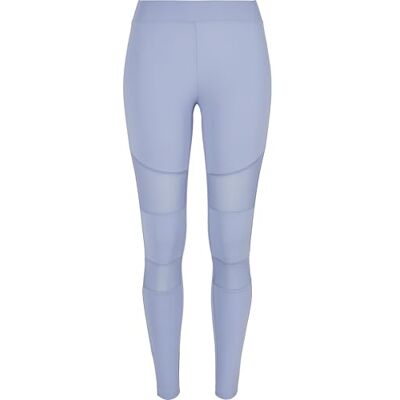 Urban Classics dam Leggings Ladies Tech Mesh Leggings, Violablue, S Urban Classics dam Leggings Ladies Tech Mesh Leggings, Violablue, S