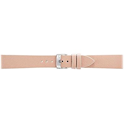 Morellato Zante Återvunnet läderfiber klockarmband i rosa, Rosa, 14mm, remsa Morellato Zante Återvunnet läderfiber klockarmband i rosa, Rosa, 14mm, remsa