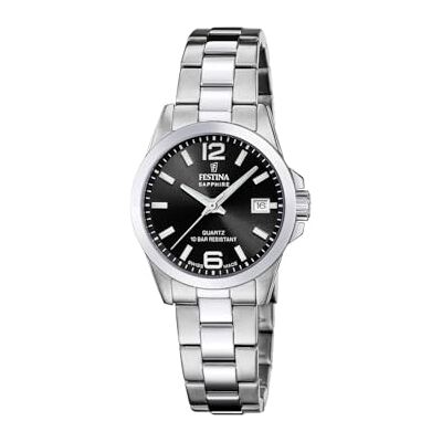 Festina Damklocka F20049/6 Swiss Made Acero Clasic Case 316l rostfritt stål grå 316l rostfritt stål armband grå Festina Damklocka F20049/6 Swiss Made Acero Clasic Case 316l rostfritt stål grå 316l rostfritt stål armband grå