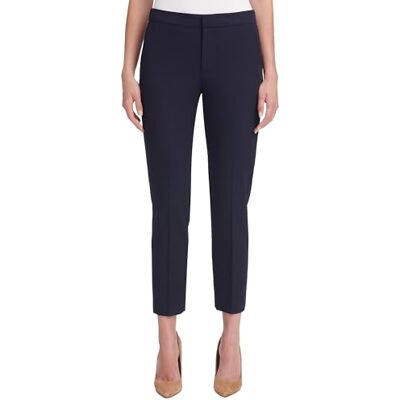 Tommy Hilfiger Dam Sloane elastisk midja ankelbyxor kostym byxor, midnatt, 4, Midnatt, 30 SE Tommy Hilfiger Dam Sloane elastisk midja ankelbyxor kostym byxor, midnatt, 4, Midnatt, 30 SE