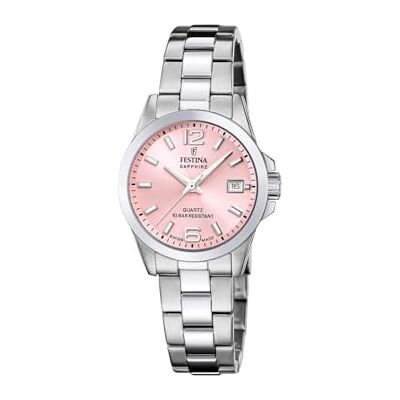 Festina Swiss tillverkad för kvinnor stålklocka med stålarmband F20049/3 Festina Swiss tillverkad för kvinnor stålklocka med stålarmband F20049/3