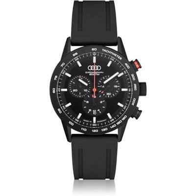 Audi collection Audi kollektion män analog kvarts klocka med naturgummi armband 3102400400 Audi collection Audi kollektion män analog kvarts klocka med naturgummi armband 3102400400
