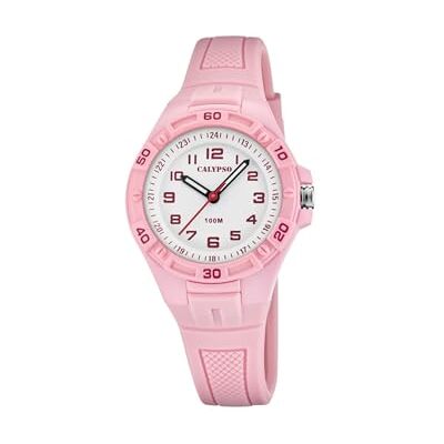 Calypso Analog Modell BARN Cor.Rosa.ESF.Blanc. varumärke K5832/2, Rosa, rem Calypso Analog Modell BARN Cor.Rosa.ESF.Blanc. varumärke K5832/2, Rosa, rem