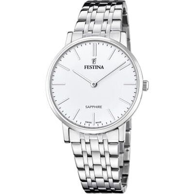 Festina SWISS MADE RELOGIO, Vit, armband, Vit, armband Festina SWISS MADE RELOGIO, Vit, armband, Vit, armband