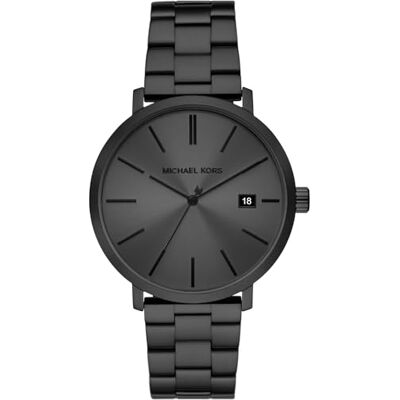 Michael Kors Blake Klocka för herr, Quartz trevisar- eller kronografverk med armband i rostfritt stål Michael Kors Blake Klocka för herr, Quartz trevisar- eller kronografverk med armband i rostfritt stål