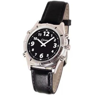 Orium Analog talande klocka, svart/vit, 1 enhet Orium Analog talande klocka, svart/vit, 1 enhet