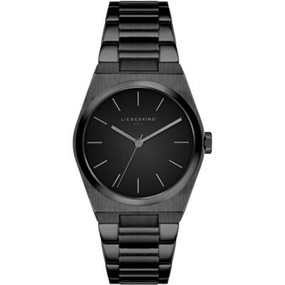 LIEBESKIND Berlin armbandsur LT-0459-MQ rostfritt stål IP svart LIEBESKIND Berlin armbandsur LT-0459-MQ rostfritt stål IP svart