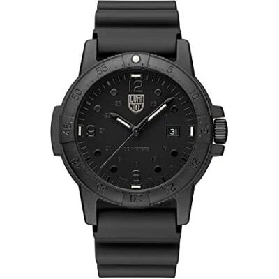 Luminox – G kollektion Sea Bass Carbon herrklocka 44 mm – dykklocka med datumvisning 100 m vattentät – flera varianter – tillverkad i Schweiz – herrklocka – tillverkad i Schweiz, Urtavla: Svart, band Luminox – G kollektion Sea Bass Carbon herrklocka 44 mm – dykklocka med datumvisning 100 m vattentät – flera varianter – tillverkad i Schweiz – herrklocka – tillverkad i Schweiz, Urtavla: Svart, band
