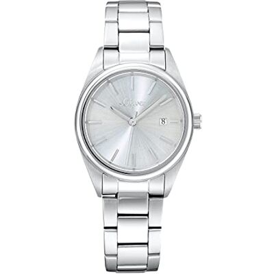s.Oliver armbandsur dam quartz klocka analog, med rostfritt stål armband, silver, 3 bar vattentät, kommer i klockor presentförpackning, 2033531 s.Oliver armbandsur dam quartz klocka analog, med rostfritt stål armband, silver, 3 bar vattentät, kommer i klockor presentförpackning, 2033531