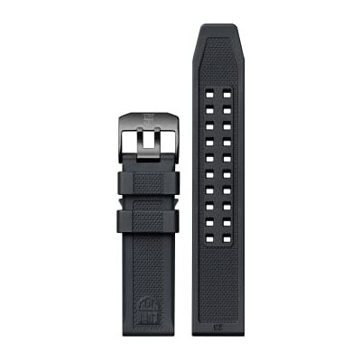 Luminox Klockarmband FPX.3050.20B.2.K – 23 mm svart gummiklockarmband med rostfritt stålspänne för 3050 3051 3080 3081 8820 8821 8822, svart/grå, Bälte Luminox Klockarmband FPX.3050.20B.2.K – 23 mm svart gummiklockarmband med rostfritt stålspänne för 3050 3051 3080 3081 8820 8821 8822, svart/grå, Bälte