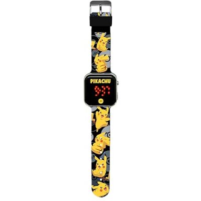 Kids Licensing Kids Euroswan Pokemon LED-klocka, flerfärgad (POK4320) Kids Licensing Kids Euroswan Pokemon LED-klocka, flerfärgad (POK4320)