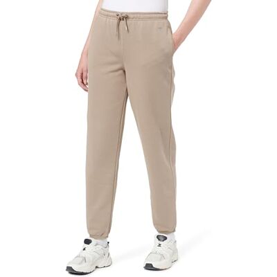GANT REG Shield sweatpants, Beige brungrå, XXL GANT REG Shield sweatpants, Beige brungrå, XXL