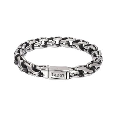 iXXXi Men Edelstahlarmband Laos Silber 20cm iXXXi Men Edelstahlarmband Laos Silber 20cm