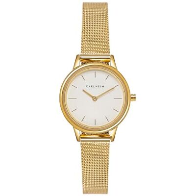Carlheim Damklockor Karin Petite 28 mm, guld, Guld, Klassisk Carlheim Damklockor Karin Petite 28 mm, guld, Guld, Klassisk