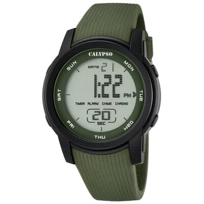 Calypso unisex digital klocka med plastarmband K5698/4 Calypso unisex digital klocka med plastarmband K5698/4