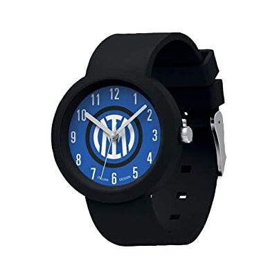 Seven FC INTER Fotbollsklocka Analog Quartz Armbandsur Svart och Blå, I Presentförpackning Silikonarmband, Svart (blå), Taglia Unica, rem Seven FC INTER Fotbollsklocka Analog Quartz Armbandsur Svart och Blå, I Presentförpackning Silikonarmband, Svart (blå), Taglia Unica, rem