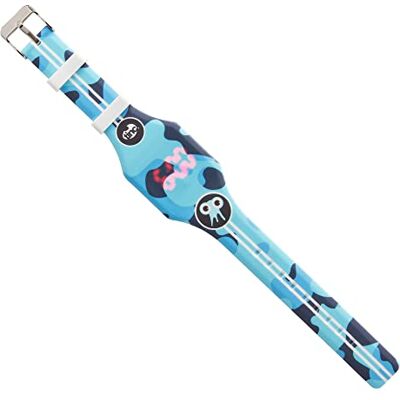 Tinc Unisex barnens digitala automatiska klocka med silikonrem WATCAMTO, BLÅ, Retro Tinc Unisex barnens digitala automatiska klocka med silikonrem WATCAMTO, BLÅ, Retro
