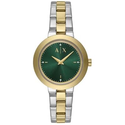 Giorgio Armani Watch For Women, Quartz Two hand movement and 36mm Case Size with Stainless steel or Leather strap Giorgio Armani Watch For Women, Quartz Two hand movement and 36mm Case Size with Stainless steel or Leather strap