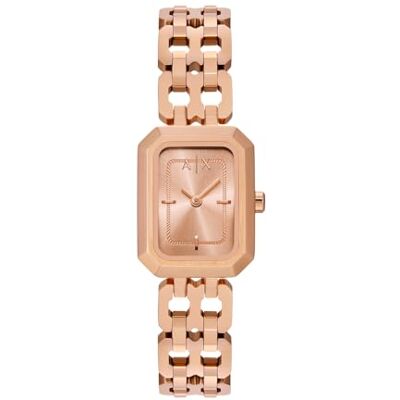 Giorgio Armani Watch For Women, Quartz Two hand movement and 27mm Case Size with Stainless steel strap Giorgio Armani Watch For Women, Quartz Two hand movement and 27mm Case Size with Stainless steel strap