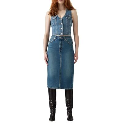 Levi's Hr Back Slit Skirt Review Time, Recensionstid, 26W Levi's Hr Back Slit Skirt Review Time, Recensionstid, 26W