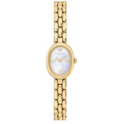 Giorgio Armani kvinnors 24 mm guldfärgad klocka i rostfritt stål, AR11721 Giorgio Armani kvinnors 24 mm guldfärgad klocka i rostfritt stål, AR11721