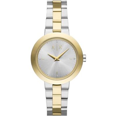 Giorgio Armani Watch For Women, Quartz Two hand movement and 36mm Case Size with Stainless steel or Leather strap Giorgio Armani Watch For Women, Quartz Two hand movement and 36mm Case Size with Stainless steel or Leather strap