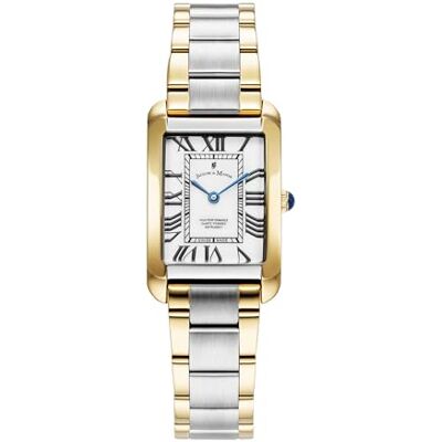 B JACQUES DU MANOIR Jacques du Manoir – armbandsur Emily III – kvartsurverk – boettbredd: 35 mm – rostfritt stål – vit – 3 ATM B JACQUES DU MANOIR Jacques du Manoir – armbandsur Emily III – kvartsurverk – boettbredd: 35 mm – rostfritt stål – vit – 3 ATM