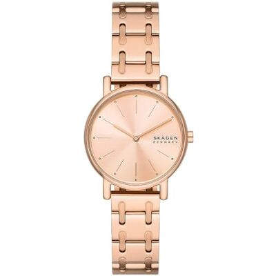 Skagen Fossil Carlie Damklocka, Automatiskt urverk med mesharmband i rostfritt stål Skagen Fossil Carlie Damklocka, Automatiskt urverk med mesharmband i rostfritt stål