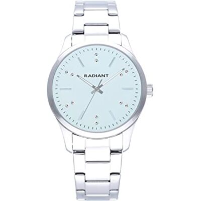 Radiant saona dam analog kvartsklocka med rostfritt stål armband RA616202, SILVER, Modern Radiant saona dam analog kvartsklocka med rostfritt stål armband RA616202, SILVER, Modern