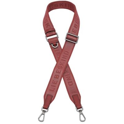 LIEBESKIND Kärleksbarn Berlin-logotyp vävda remmar SMALL ACCESSOIRER WEBBING strap äkta röd, Äkta röd LIEBESKIND Kärleksbarn Berlin-logotyp vävda remmar SMALL ACCESSOIRER WEBBING strap äkta röd, Äkta röd