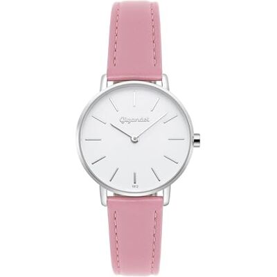 Gigandet Damer analog japansk kvartsurverk klocka med läderarmband G36-011, ROSA Gigandet Damer analog japansk kvartsurverk klocka med läderarmband G36-011, ROSA