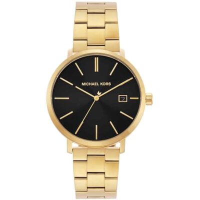 Michael Kors Blake Klocka för herr, Quartz trevisar- eller kronografverk med armband i rostfritt stål Michael Kors Blake Klocka för herr, Quartz trevisar- eller kronografverk med armband i rostfritt stål