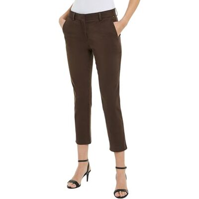Tommy Hilfiger dam stretch GMD slim chino WW0WW43478, chino, brun, 32, Brun (äldre brun), 58 SE Tommy Hilfiger dam stretch GMD slim chino WW0WW43478, chino, brun, 32, Brun (äldre brun), 58 SE