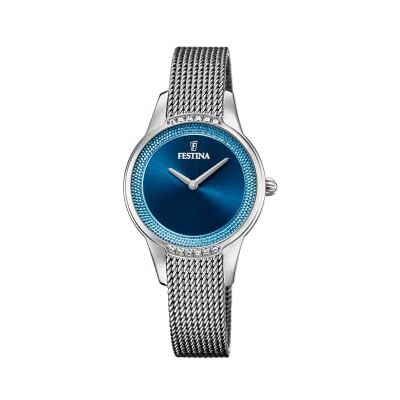 Festina analog kvartsur med rostfritt stålarmband F20494/2, pengar, armband Festina analog kvartsur med rostfritt stålarmband F20494/2, pengar, armband