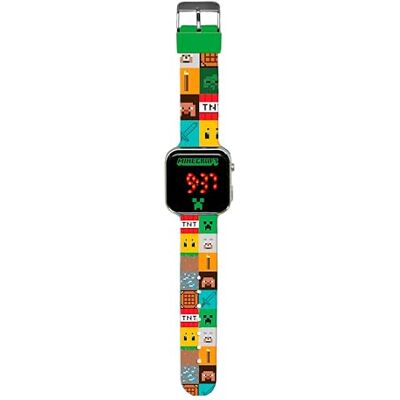 Kids Licensing fitnessklocka MIN4272, minecraft, Rem Kids Licensing fitnessklocka MIN4272, minecraft, Rem