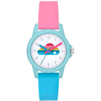 Cool Time CT Kids armbandsur CT-0052-PQ rosa-blau Cool Time CT Kids armbandsur CT-0052-PQ rosa-blau