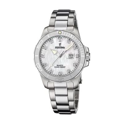 FESTINA dam analog kvartsur med rostfritt stål armband F20503/1, silver, mittel, Armband FESTINA dam analog kvartsur med rostfritt stål armband F20503/1, silver, mittel, Armband