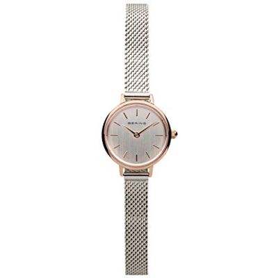 BERING Kvinnor Analogt Quarz Classic Collection armbandsur med Rostfritt stål Armband och Safirglas 11022-064 BERING Kvinnor Analogt Quarz Classic Collection armbandsur med Rostfritt stål Armband och Safirglas 11022-064