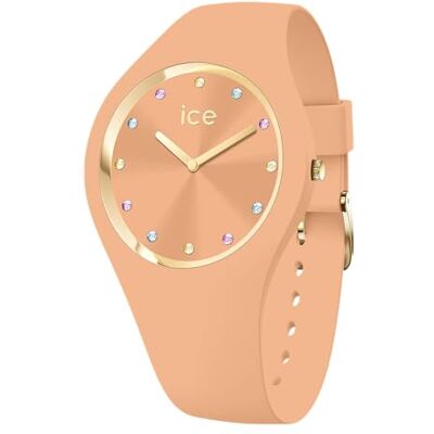 ICE-WATCH ICE cosmos Apricot Orange damklocka med plastarmband 022362 (Small +) ICE-WATCH ICE cosmos Apricot Orange damklocka med plastarmband 022362 (Small +)