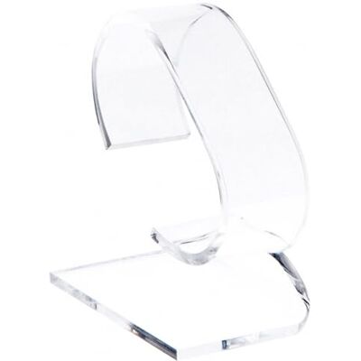 PlyMor Clear Acrylic Watch Display Stand, 1.75" W x 3" D x 3.75" H PlyMor Clear Acrylic Watch Display Stand, 1.75" W x 3" D x 3.75" H