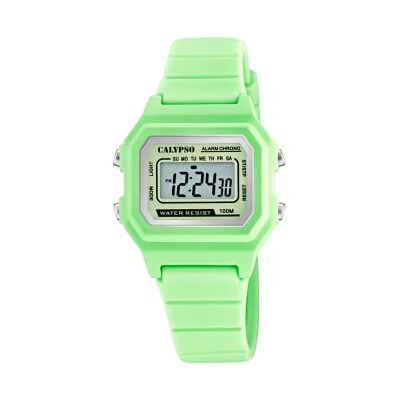 Calypso Digital Kvarts Unisex K5802/1 klocka med rem i plast, En Storlek Calypso Digital Kvarts Unisex K5802/1 klocka med rem i plast, En Storlek