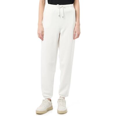 GANT Reg Shield Sweatpants för kvinnor, Äggskal, S GANT Reg Shield Sweatpants för kvinnor, Äggskal, S