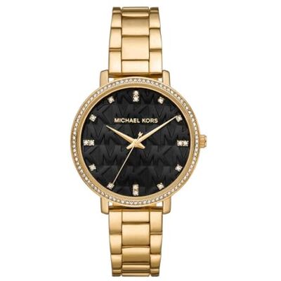 Michael Kors Pyper Watch for Women, Quartz three hand movement with Stainless steel or Alloy strap Michael Kors Pyper Watch for Women, Quartz three hand movement with Stainless steel or Alloy strap